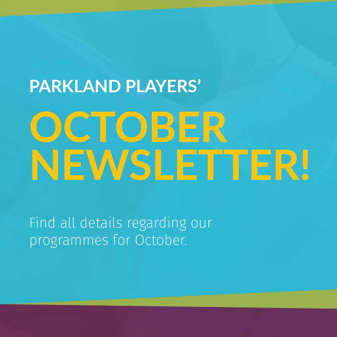 October 2020 Newsletter
